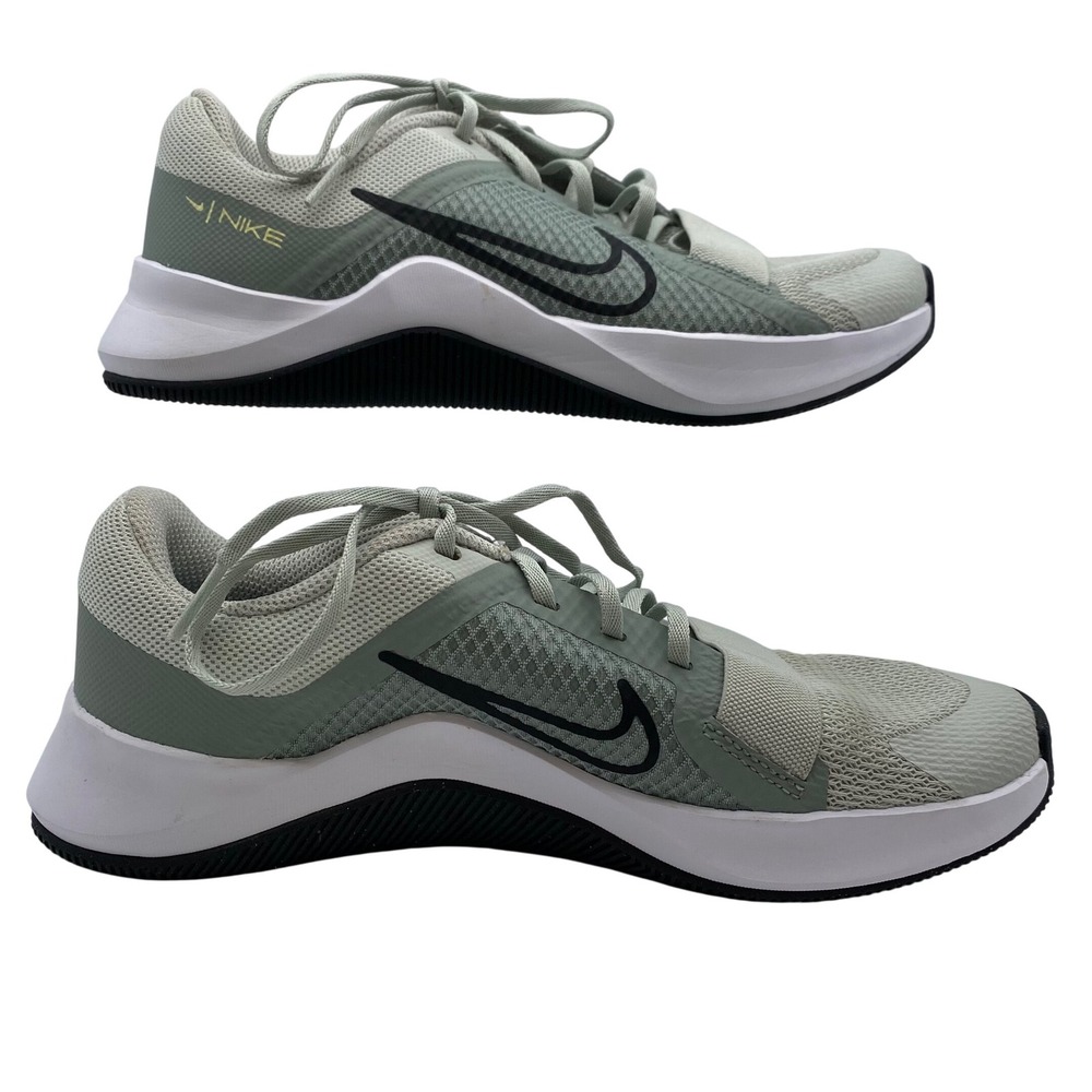 Nike MC Trainer 2 Womens‎ 7 Silver Green DM0824-006 Training Shoes Sneakers